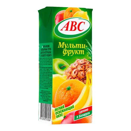 Нектар ABC Мультифруктовый 0,2л