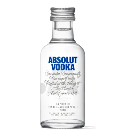 Водка Абсолют 40% 0,05л (Швеция)