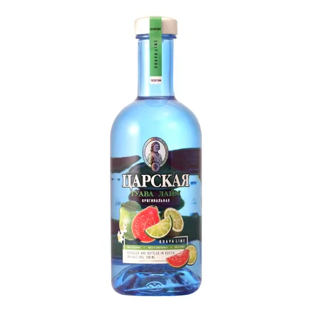 Настойка горькая ЦАРСКАЯ ОРИГИНАЛЬНАЯ ГУАВА ЛАЙМ (CZAR'S ORIGINAL GUAVA LIME) 38% 0,5л