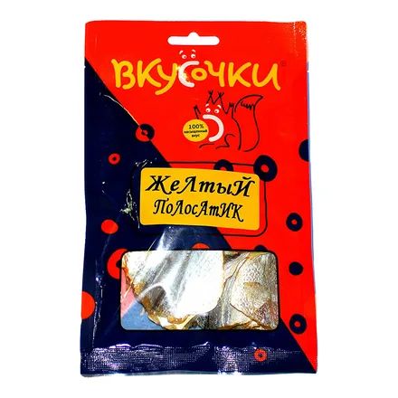 Жёлтый полосатик "Вкусочки" 40 гр