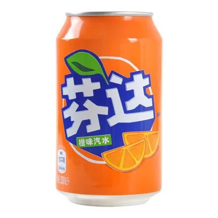 Напиток б/а сильногаз. "Fanta" ж/б 0,33л
