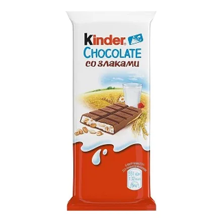 Шоколад молоыный Киндер Кантри со злаками 23,5г