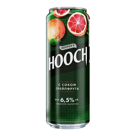 Пивной напиток Хуууч Супер грейпфрут газ.6,5% ж/б 0,45л