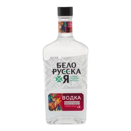 Водка БЕЛОРУССКАЯ оригинальная 40% 0,5 л