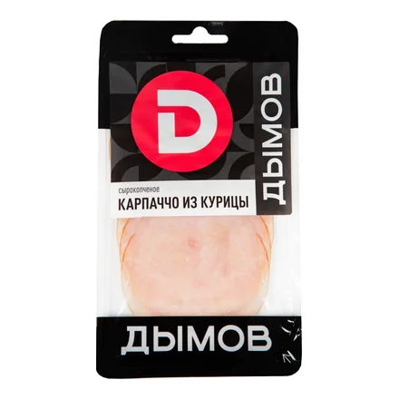 Карпаччо из курицы в нарезке Дымов 70г
