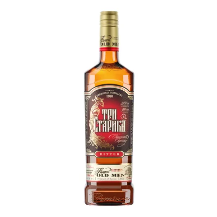 Настойка горькая Три Старика 35% 0,5л