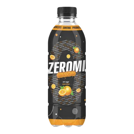 ZEROMI SWEET DRINK газировка без сахара АПЕЛЬСИН 0,5л