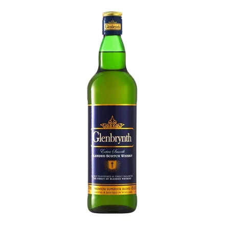 Виски Гленбринг Blue Label Blended Scotch 0,75л 43% (Великобритания)