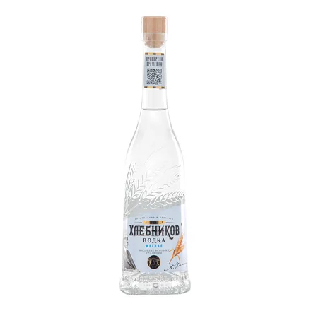 Водка Александр ХЛЕБНИКОВ МЯГКАЯ 38,0% 0,4 л