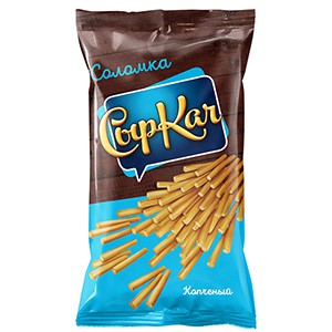 Белково-жировой продукт "Соломка" копченый "Сыркач" 60г