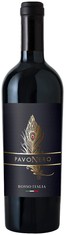 Вино ординарное "ПавоНеро Россо" сухое красное 0,75л 14% (Италия)