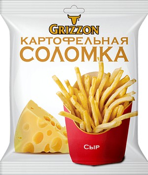 Соломка картофельная Grizzon со вкусом сыра 40г