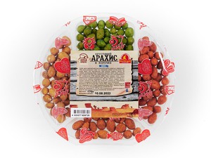 Тарелка "Арахис в хрустящей корочке" МИКС 170гр