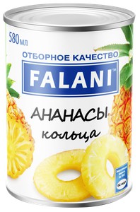 Ананасы Фалани шайба 580мл