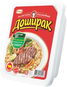 Лапша б/п со вкусом говядины Доширак 90г