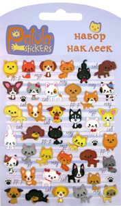 Наклейки детские в ассортименте