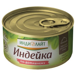 Индейка Инди Лайт по-домашнему ж/б 325г