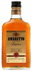 Ликер десертный "LOVE STORY AMARETTO AROMA (ИСТОРИЯ ЛЮБВИ АРОМАТ АМАРЕТТО)" 0,5 л 25%
