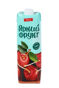 Сок «Яркий фрукт» вишневый 1л