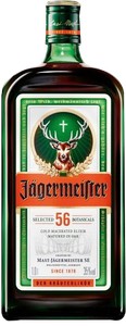 Ликер Ягермайстер 35,0% 1,0л (Германия)