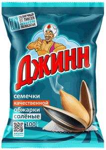 Семечки "Солнечный Великан" соленые 100г