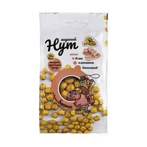 Нут жареный "Золотой Боб" со вкусом бекона/сыра пармезан 50г