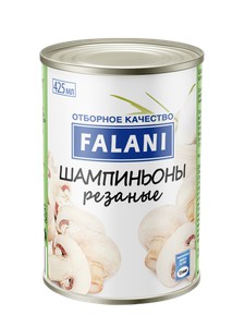 Грибы Шампиньоны Фалани рез. ж/б 425мл