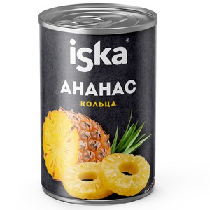 Ананасы ИСКА шайба 580 мл