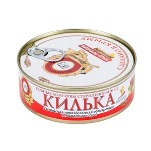 Килька "ПРОЛИВ" каспийская в т/с 240г