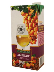 Плодовая алкогольная продукция Абрикос бел. п/сл. т/пак 11% 1л (Россия)