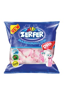 Маршмеллоу Zerfer duo клубника ваниль 90г