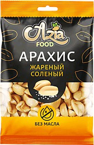 Арахис AZIA-FOOD соленый жареный 200г