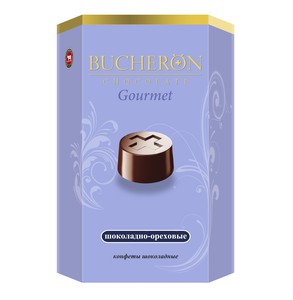 Конфеты шоколадные BUCHERÖN GOURMET с шоколадно-ореховым вкусом 130 г
