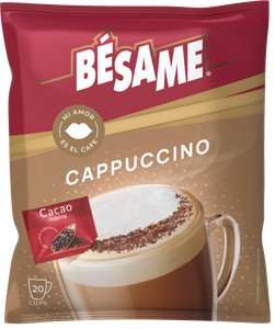 Кофейный напиток Капучино Besame с какао посыпкой 24г