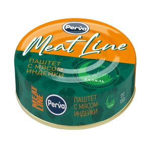 Паштет Perva Meat Line с мясом индейки 100 г. ключ