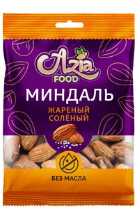 Миндаль AZIA-FOOD жареный соленый 50г