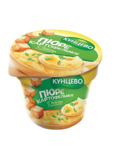 Картофельное пюре Кунцево с луком и сухариками 40г