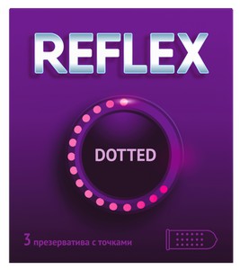 Презервативы Рефлекс с точками