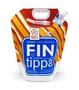 Жидкость Стеклоомывающая Finn Tippa -20С 4литра