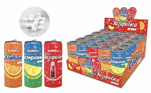 Драже в баночке ГАЗИРОВКА 7 гр