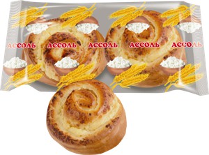 Булочка Ассоль в/с 2 шт 50г