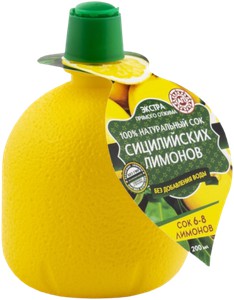 Сок сицилийских лимонов 200мл