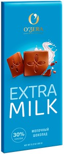 Шоколад молочный  OZera Extra milk 90г