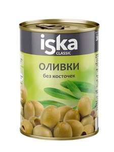 Зеленые оливки Фалани/Иска без кост. 300мл