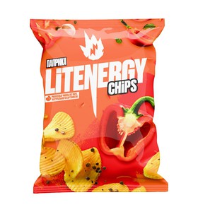 Чипсы "LIT ENERGY" картофельные со вкусом паприки 120г