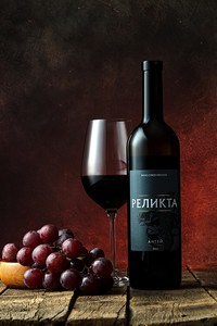Вино красное сухое Реликта Антей магарачский  0,7л 14% (Россия)