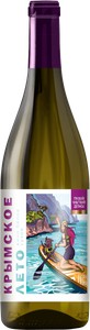 Вино Крымское Лето Сапсерфинг бел.сух. 10-12% 0,75л