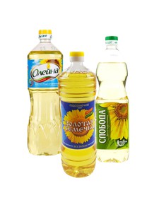 Масло подсолнечное рафинированное 1л