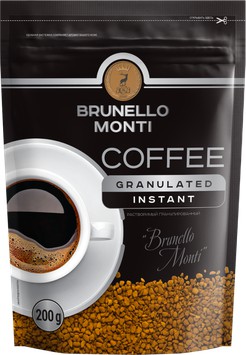 Кофе Брунелло Монти гранул. пакет 200г