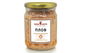 Плов "Фабрика Качества" с мясом цыплят-бройлеров 500г
